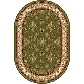 

Ковёр овальный Olympos d064, размер 200 х 500 см, цвет green
