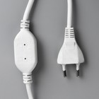 Фигура из неона "Снежинка", 75 см, 6 метра, 720 LED, 220V, Т/БЕЛЫЙ - Фото 3
