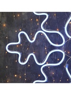 Светодиодная фигура «Снежинка», 67 см, 600 LED, 220 В, свечение синее - Фото 8