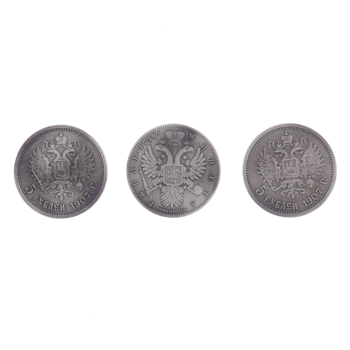 Панно сувенир "За любовь к отечеству" с монетами - фото 1899632661