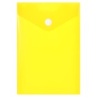 Папка-конверт на кнопке, А6, 180 мкм, вертикальная, глянцевая, МИКС - Фото 4