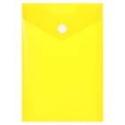 Папка-конверт на кнопке, А6, 180 мкм, вертикальная, глянцевая, МИКС - Фото 5