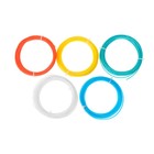 Пластик SL PLA-5, для 3Д ручки, 5 цветов по 10 метров - Фото 1