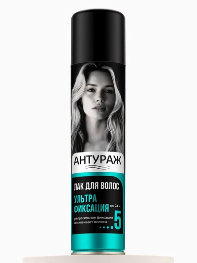 Лак для волос «Антураж», ультрафиксация, 250 мл