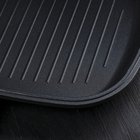 Сковорода-гриль двойная «Мастер Жар», 32×26 см, антипригарное покрытие, цвет чёрный - Фото 8