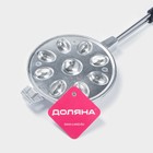 Форма для выпечки Доляна «Орешница», 9 ячеек, алюминий - Фото 6