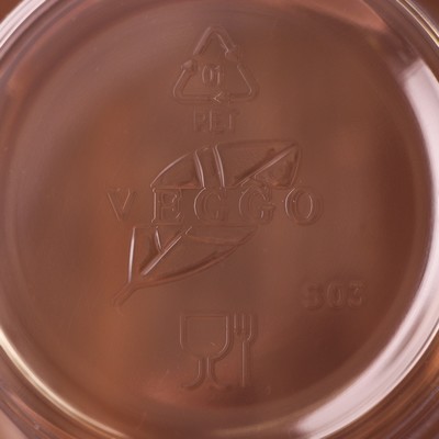 Стакан одноразовый ПЭТ, 400 мл, d=9.5 см, прозрачный