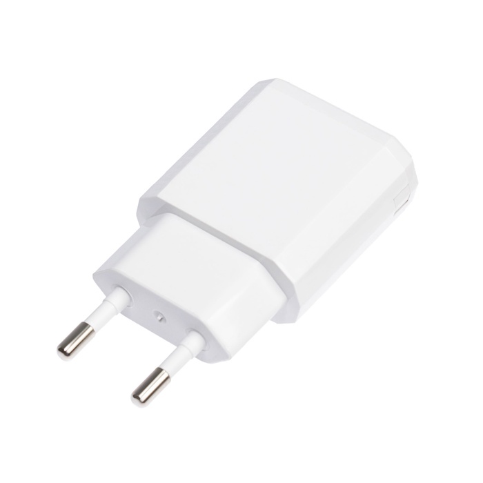 Сетевое зарядное устройство Luazon LN-120AC, 2 USB, 2.1/1 A, белое - фото 51800168