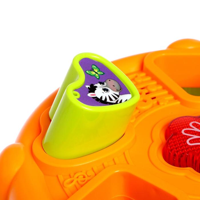 Развивающая игрушка «Музыкальный сортер», звук, цвет МИКС - фото 1898157422