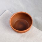 Солонка "Катан", гладкая, красная глина, 150 мл - Фото 2