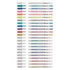 Набор гелевых ручек для декоративных работ 24 цвета, Sakura Gelly Roll 0.8 (с блёстками, металлик, флуоресцентные) - Фото 2