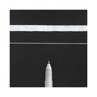 Набор гелевых ручек для декоративных работ 3 цвета, Sakura Gelly Roll Stardust 0.8 (белый, чёрый, прозрачный бесцветный) с блёстками, металлик - Фото 3