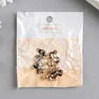 Декор для творчества стразы "Бант" 2,2х1,8 см (комплект 5 шт) - фото 20866506