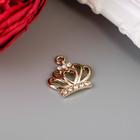 Декор для творчества стразы «Корона», 2?2 см (комплект 5 шт) - фото 20866509