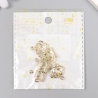 Декор для творчества стразы «Корона», 2?2 см (комплект 5 шт) - фото 20866513