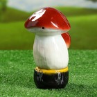 Садовая фигура "Боровики на пне", керамика, 10х18х18.5 см - Фото 2
