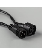 Гирлянда «Бахрома» 3 × 0.6 м, IP44, УМС, тёмная нить, 160 LED, свечение синее, мерцание белым, 220 В - Фото 10