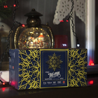 Гирлянда "Бахрома" 3 х 0.6 м , IP44, УМС, тёмная нить, 160 LED, свечение красное, мерцание белым, 220 В - Фото 4