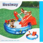 Бассейн надувной "Викинги", с горкой, 203 х 165 х 73 см, от 2 лет - Фото 2