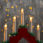 Светодиодная фигура «Рождественская горка» 39 × 31 × 5 см, дерево, 220 В, свечение тёплое белое - Фото 3