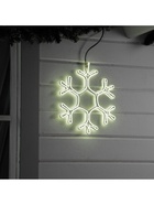 Неоновая фигура «Снежинка», 40 см, 360 LED, 220 В, свечение белое - Фото 6