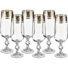 Набор бокалов для шампанского «Клаудия», 180 мл, 6 шт. - Фото 2