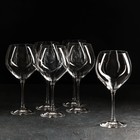 Набор бокалов для вина «София», 650 мл, 6 шт - фото 8735375