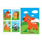 Аппликации наклейками «Лесные животные», 12 стр. - Фото 2