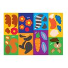 Аппликации наклейками «Лесные животные», 12 стр. - Фото 3