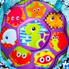 Развивающий коврик 3 в 1 «Черепаха», 67x67 см, с 30 цветными шарами, Крошка Я - фото 4256282