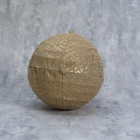 Светодиодная фигура «Шар» 40 см, металл, текстиль, 220 В, свечение тёплое белое - Фото 2
