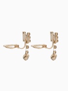 Клипсы для ушей QF «Грация», бантики с каплей, цвет МИКС - фото 40376751