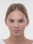 Клипсы для ушей QF «Грация», бантики с каплей, цвет МИКС - фото 40376753