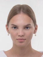 Клипсы для ушей QF «Грация», бантики с бусиной, цвет МИКС (комплект 2 шт) - фото 54701097