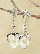 Клипсы для ушей QF «Грация», сердце объёмное, цвет МИКС - Фото 8