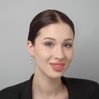 Серьги с жемчугом «Грация» цветы с бусиной, цвет МИКС - Фото 3