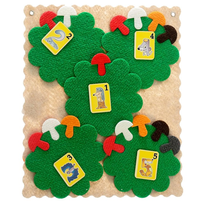 Дидактический набор «Математические корзинки Ларчик 10» - Фото 1