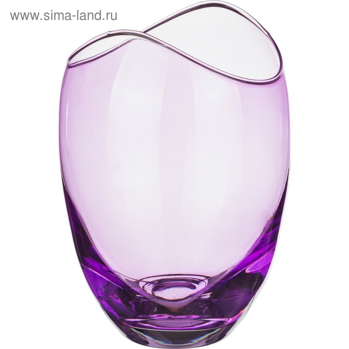 Ваза для цветов «Гондола», цвет фиолетовый, 18 см - Фото 1