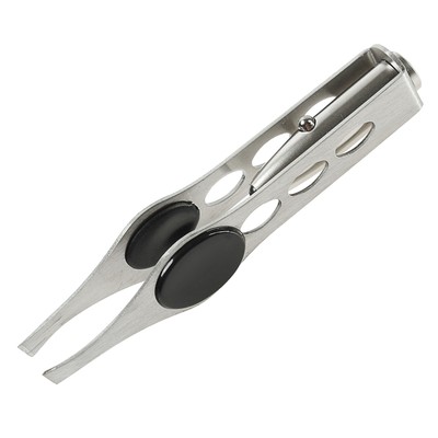 Пинцет Luazon LP-02, косметический, подсветка, батарейки в комплекте, МИКС