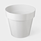 Кашпо для цветов со вставкой Plast-Avenue «Порто», 15 л, пластик, белое - Фото 3