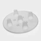 Кашпо для цветов со вставкой Plast-Avenue «Порто», 15 л, пластик, белое - Фото 5