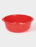 Таз хозяйственный круглый, 10 л, пластик, МИКС - Фото 1