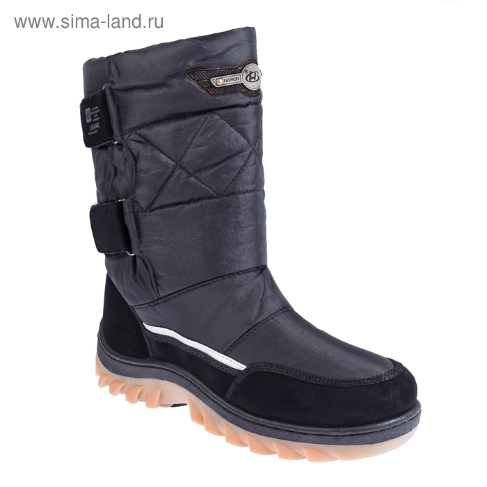 Дутики мужские арт. Lb388-1 (черный) (р. 42) - Фото 1