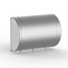 Бак для теплообменника 60 л, горизонтальный, нержавейка 0.8 мм (штуцер 3/4") - Фото 1