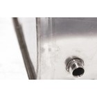 Бак горизонтальный для теплообменника «УМК», нержавеющая сталь 0.8 мм (штуцер 3/4), 80 л - Фото 3