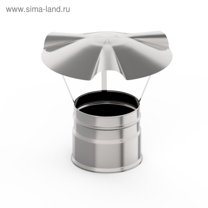Зонт d 80 мм, нержавейка 0.5 мм
