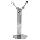 Кронштейн стеновой телескопический для дымохода «УМК», 40 - 75 мм, d=210 мм, нержавеющая сталь 1.0 мм - Фото 1