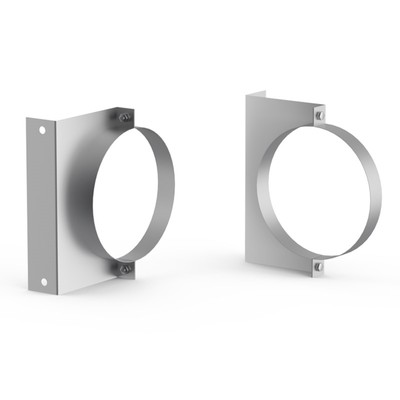 Кронштейн стеновой для дымохода «УМК», универсальный, d=220 мм, нержавеющая сталь 1.0 мм