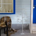 Светодиодное дерево «Ёлка» 1.5 м, 324 LED, мерцание, 220 В, свечение мульти - Фото 2