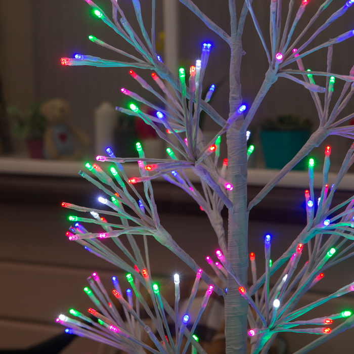 Светодиодное дерево «Ёлка» 1.5 м, 324 LED, мерцание, 220 В, свечение мульти - фото 1912166216